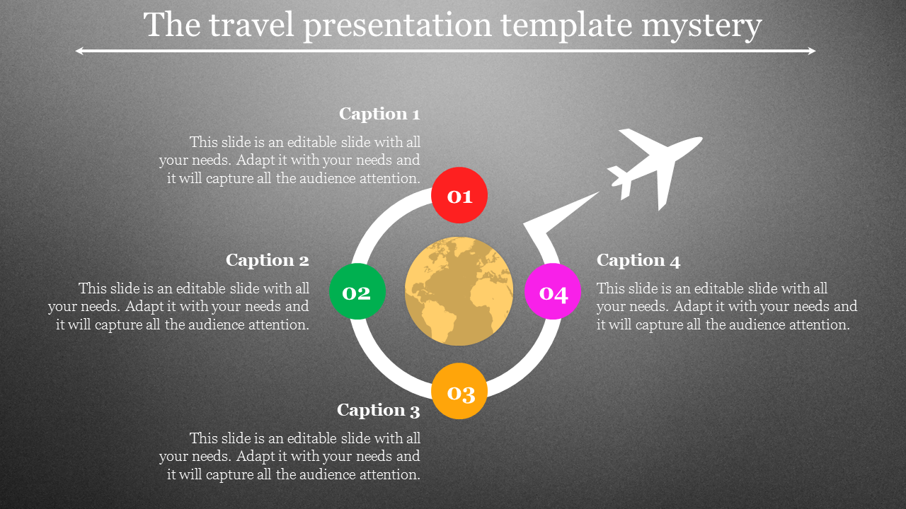 Travel Presentation Template-Transport Model